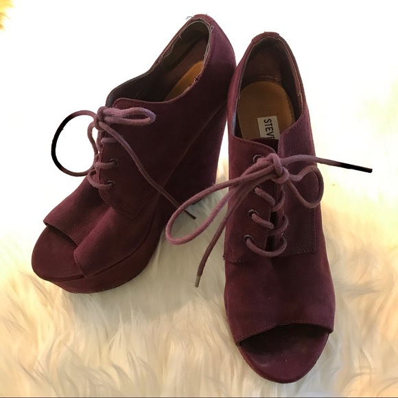 Steve Madden Shoes - FINAL PRICE Steve Madden Platform Wedge Booties